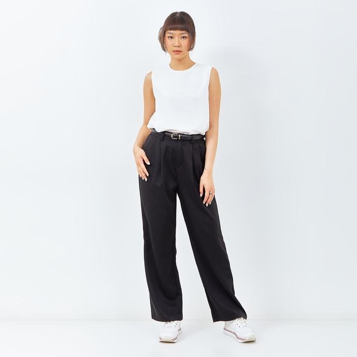 Haba Preppy Pants - Celana Kulot Panjang Wanita Harga Promo