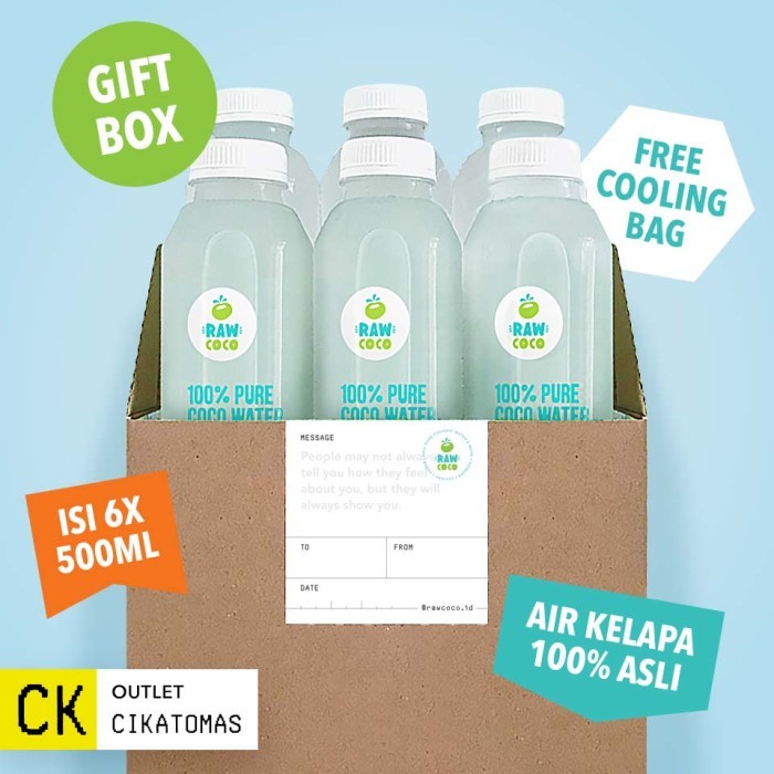

HAMPER GIFT BOX AIR KELAPA MUDA RAW COCO