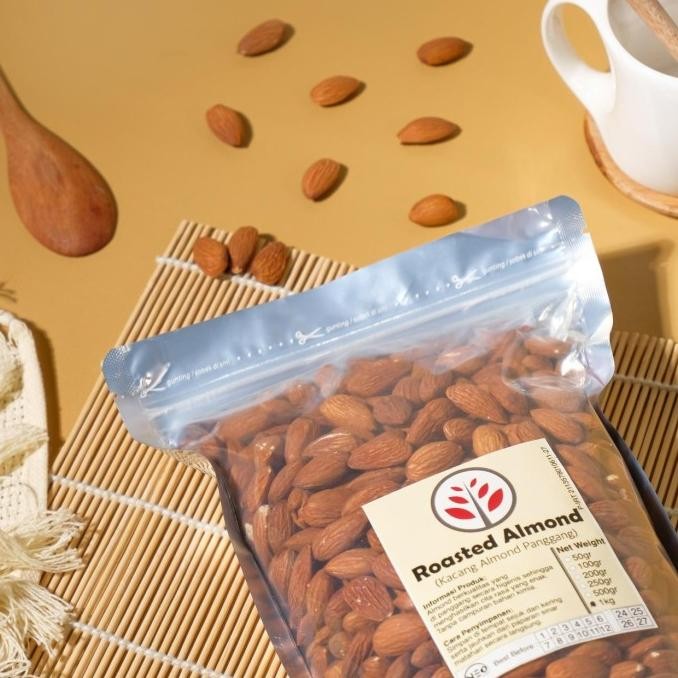 

Roasted Almond 250gr - Kacang Almond Panggang 250 gram Berkualitas