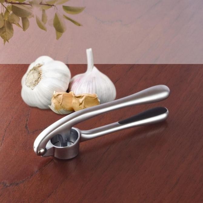 

RENO GARLIC PRESS/ ALAT PENGHANCUR BAWANG PUTIH STEEL ORIGINAL