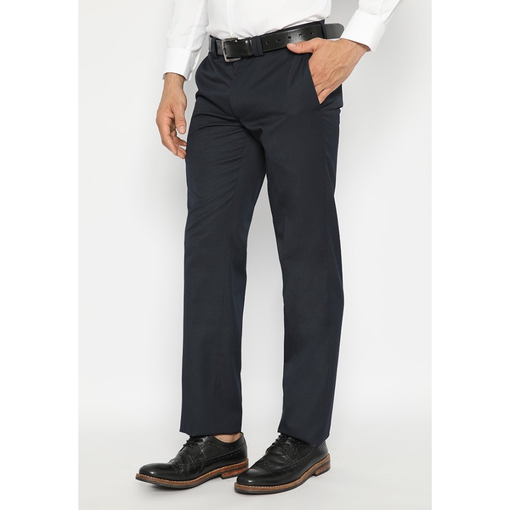 Miliki Segera Jobb Crompton-B Celana Panjang Pria Slim Fit Blue Night Wok662