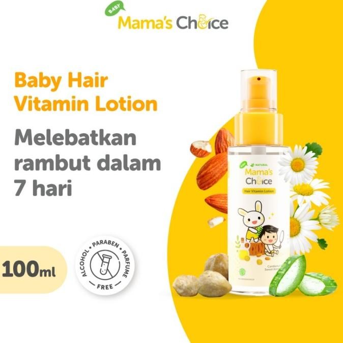 

PERA731 MAMA'S CHOICE HAIR VITAMIN LOTION CANDLENUT&SWEET ALMOND 100ml Berkualitas