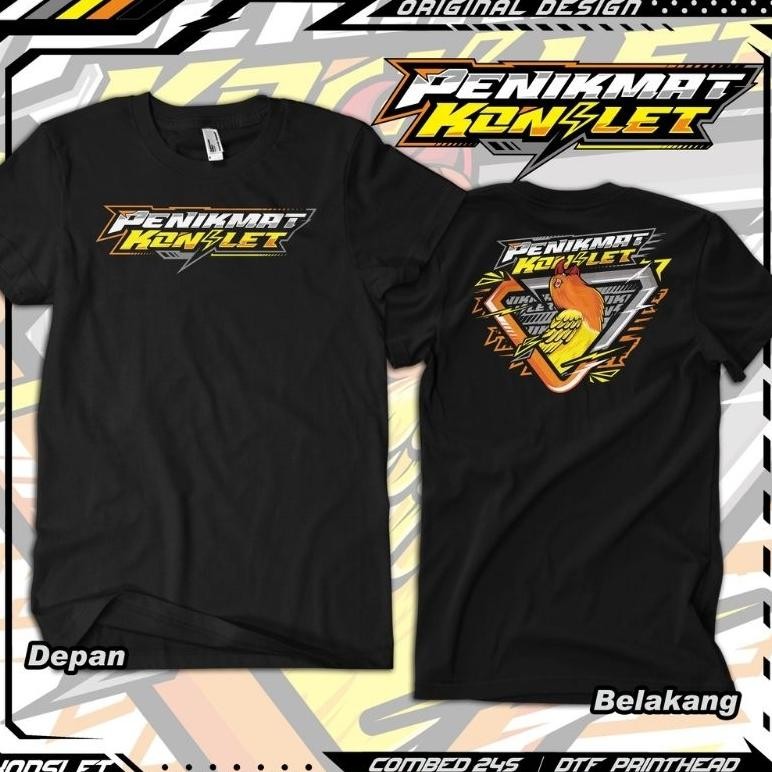 Promo Kaos Penikmat Konslet Baju T-Shirt Distro Penikmat Konslet Burung