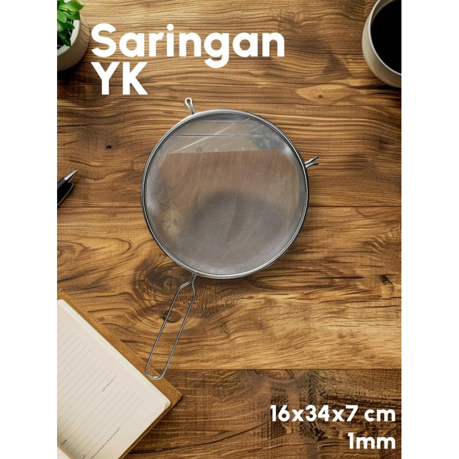 Mesh Strainer Stainless / Saringan Masak / Saringan Yk 6.25 Inch