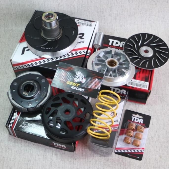 Paket kirian CVT Upgrade NMAX 2020-NMAX-AEROX TDR kampas ganda-pulley