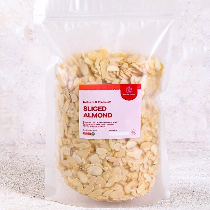 

Almond Slice / Almond Iris Mentah 500 Gram - Natural & Premium Berkualitas