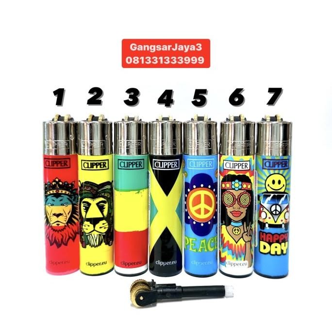 Baru Korek Clipper original Spain Peacee Reggae