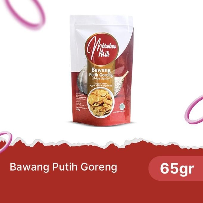 

BAWANG PUTIH GORENG MBREBES MILI 65G ORIGINAL