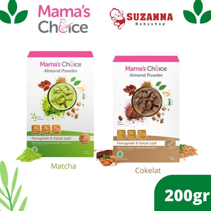

Mama's Choice Almond Powder 200gr - Asi Booster Berkualitas