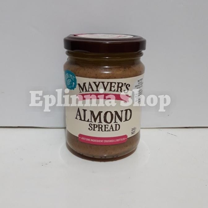 

Mayver's Mayvers Almond Spread 240 gr - Selai Berkualitas