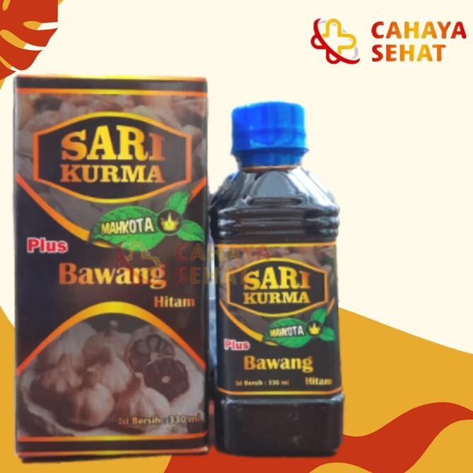 

MAHKOTA SARI KURMA PLUS BAWANG HITAM 330 ML ORIGINAL