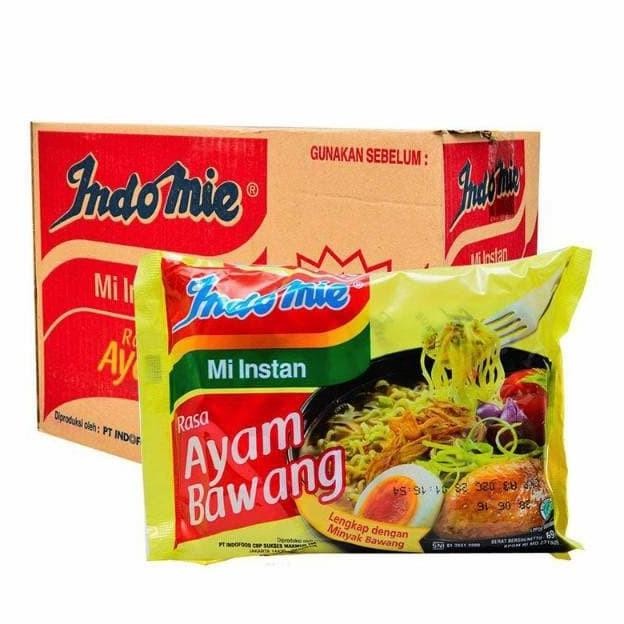 

INDOMIE BAWANG 69GR 1DS ISI 40 PCS ORIGINAL