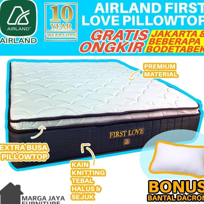 diskon springbed airland pillowtop matras 120