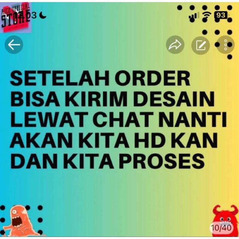 

Terlaris Inner Hm 200 Dan Anti Gores Garskin Stiker Custom Case Laminasi Tebal COD