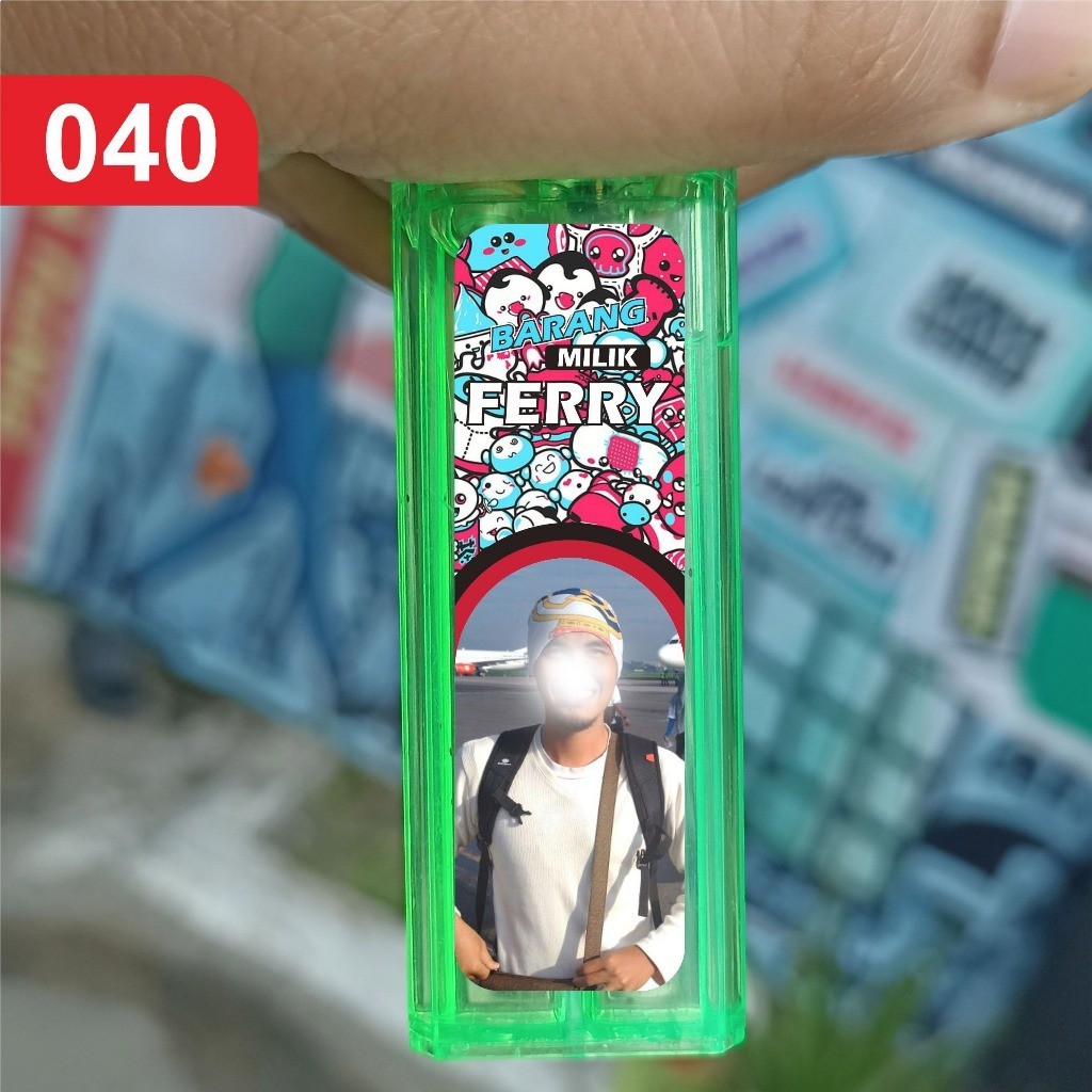 

Terlaris Stiker Untuk Korek Nama Foto Ed 2 Garskin Custom Case Laminasi Tebal COD