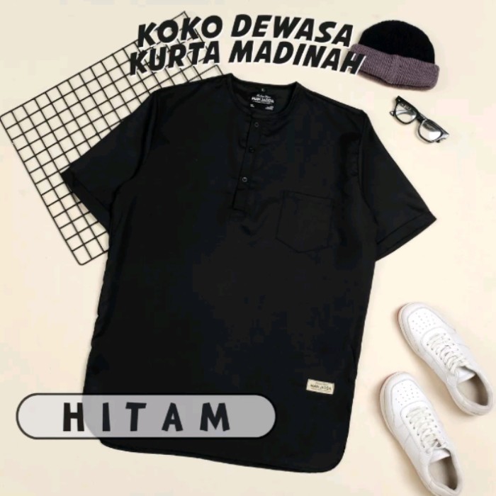 Terbaru Baju Koko Dewasa Katun Madinah Terlaris