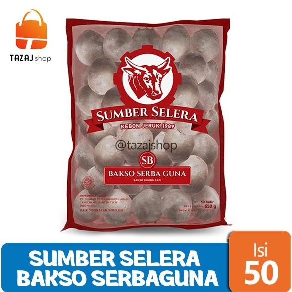 

New Sumber Selera Bakso Sapi Sb Serbaguna Isi 50 Pcs