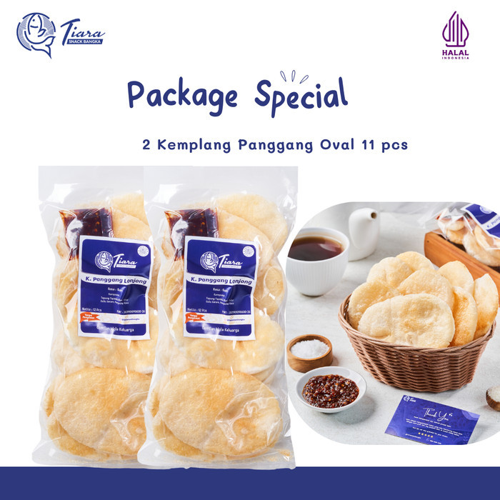 

Special Package Kemplang Panggang Oval Tiara Snack Bangka