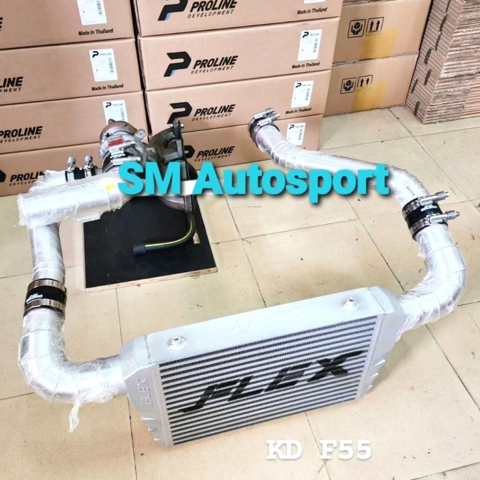 BEBAS ONGKIR - FLEX Intercooler Kit Turbo Atas INNOVA FORTUNER VNT HILUX VIGO 1KD 2KD
