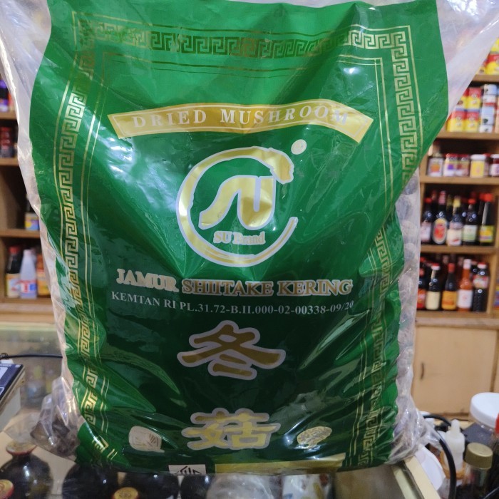 

Su Brand Jamur Hioko Kering/ Dried Shitake Mushroom Uk. 2-3 3Kg (Kode Ch - Tebal)