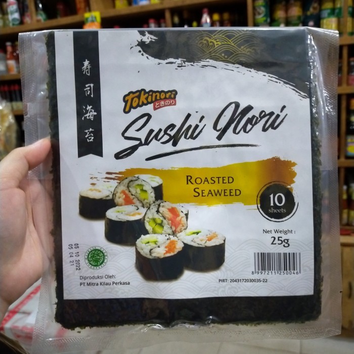 

Tokinori Sushi Nori 10Lembar 25Gr
