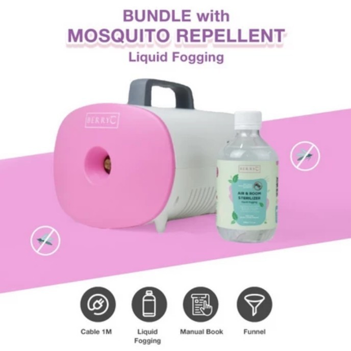 Berryc Compact Fogging Machine Mini Fogger 900W Disinfektan & Nyamuk Pilihan Terbaik Untuk Anda