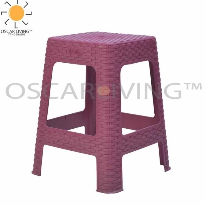 

New Kursi Baso Akako Motif Rotan / Bangku Bakso