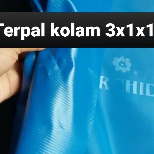 Terpal Kolam Terpal Ikan Kotak semikaret ORCHID