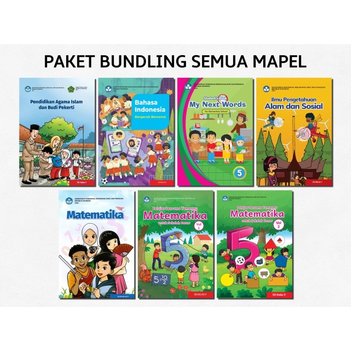 

Terbaru Buku Kelas 5 Sd Kurikulum Merdeka (1 Set) Promo