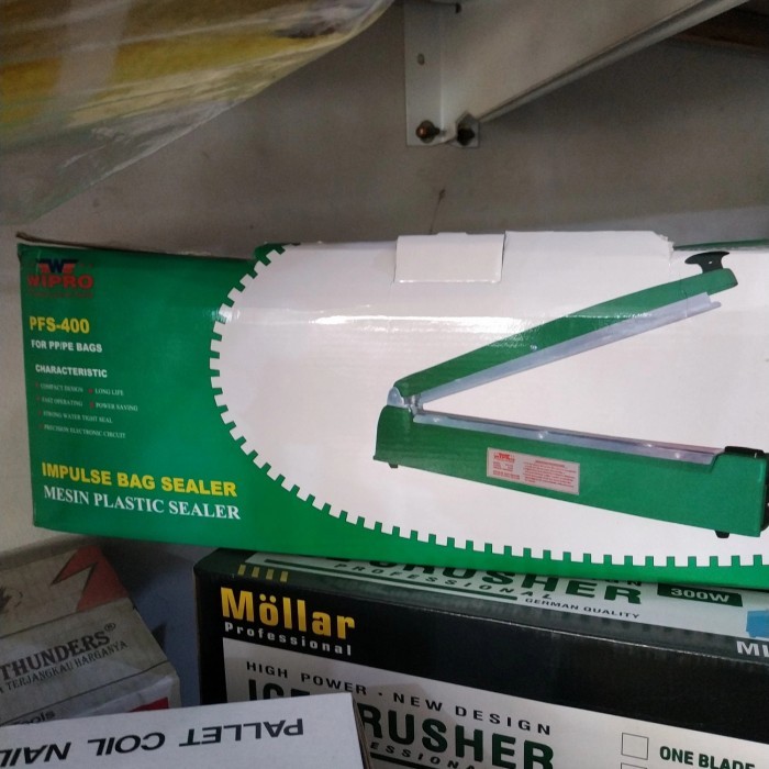 WI PFS-400 PLASTIK SEALER 40 CM 800W IMPULSE SEALER 40CM
