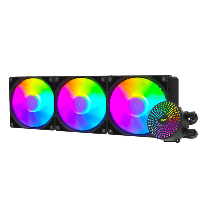 AIGO Radiant DC360 ARGB DC-360 Liquid AIO Black / White Darkflash