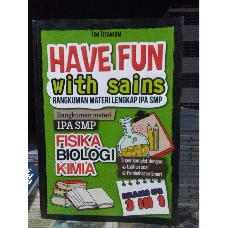 

Terbaru Have Fun With Sains Rangkuman Materi Lengkap Ipa Smp - Tim Titanium Promo
