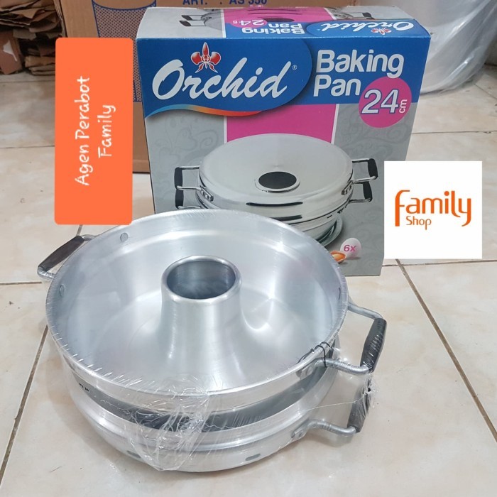 

TERLARIS BAKING PAN ORCHID 24CM 6 TELOR BAKINGPAN ORCHID 24 CM