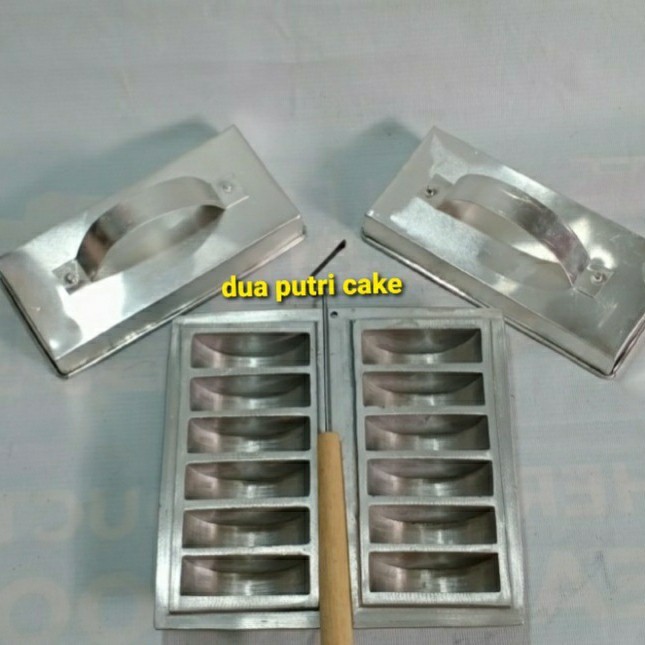 

READY CETAKAN KUE PUKIS PANCONG LOB 12+TUTUP