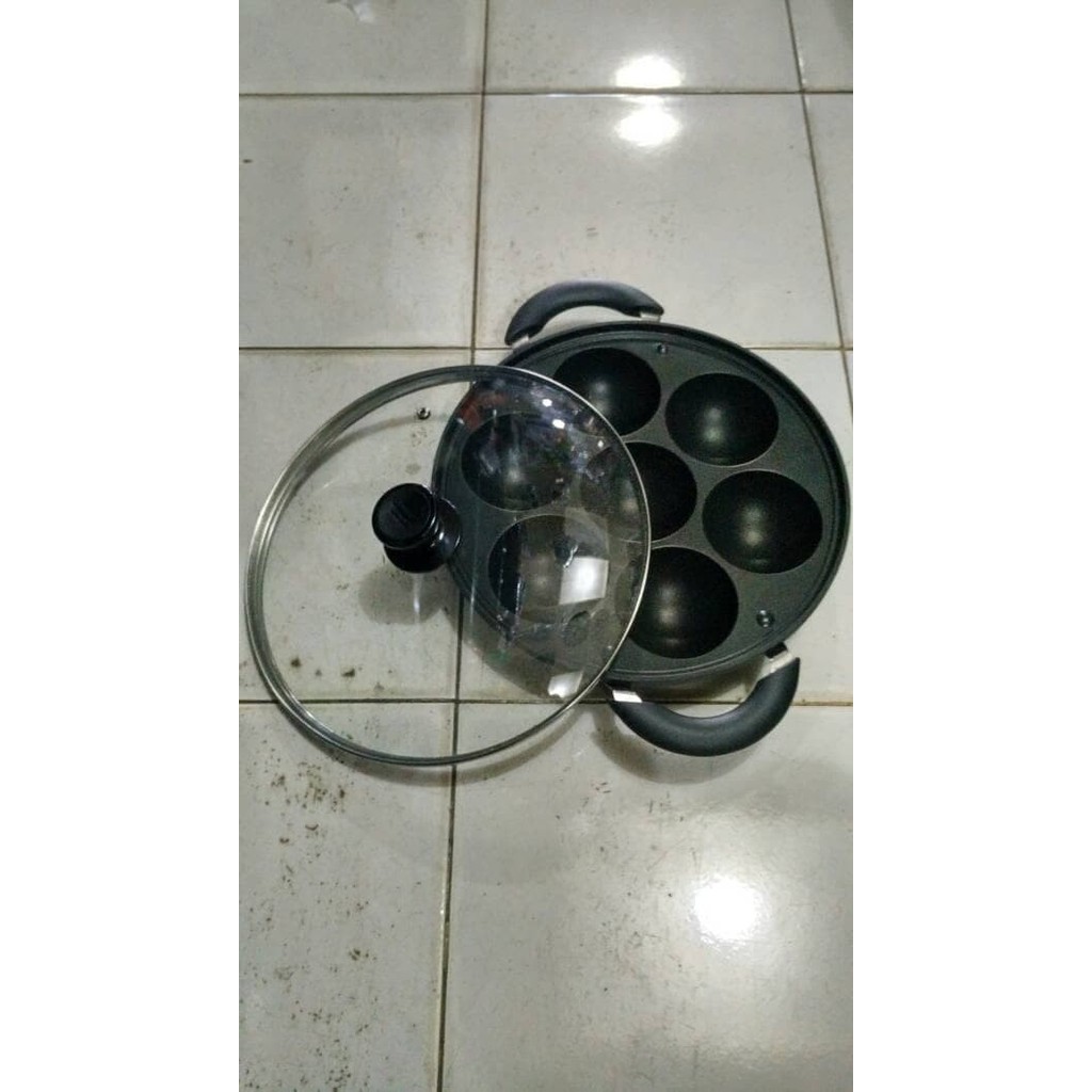 

TERMURAH CETAKAN KUE KAMIR CEKUNG TEPLON LUBANG 7