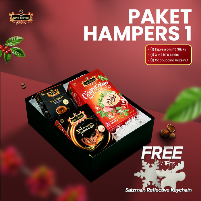 

Hampers King Coffee Box Parcel Paket Kopi Vietnam