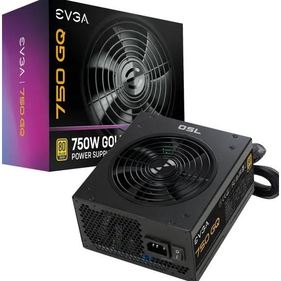 POWER SUPPLY EVGA 750GQ 80+ GOLD SEMI MODULAR