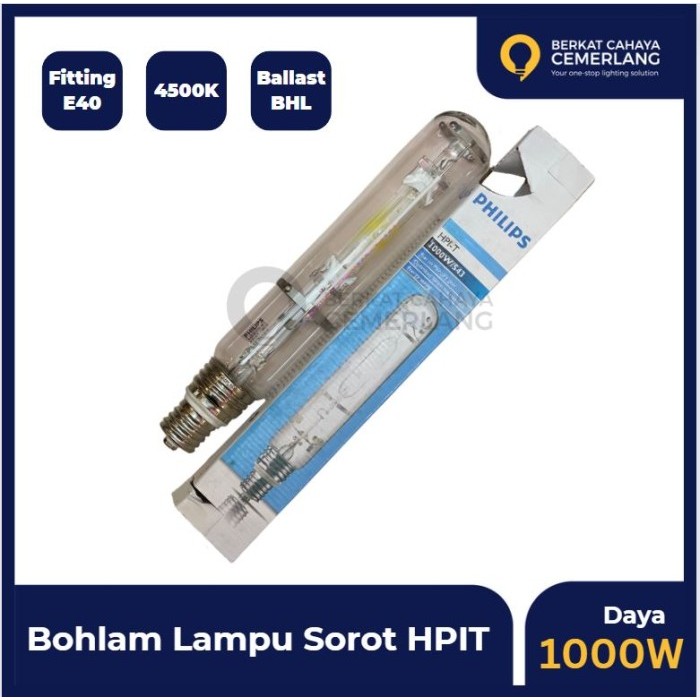 Lampu HPIT 1000W Philips