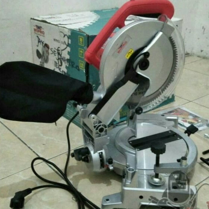 TERBARU - Mesin Potong Aluminium / Mitter Saw / Miter Saw 10 inch Wipro