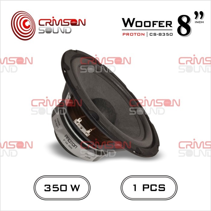 Speaker Woofer 8 Inch 300 Watt Tipe Proton Cs - 8350
