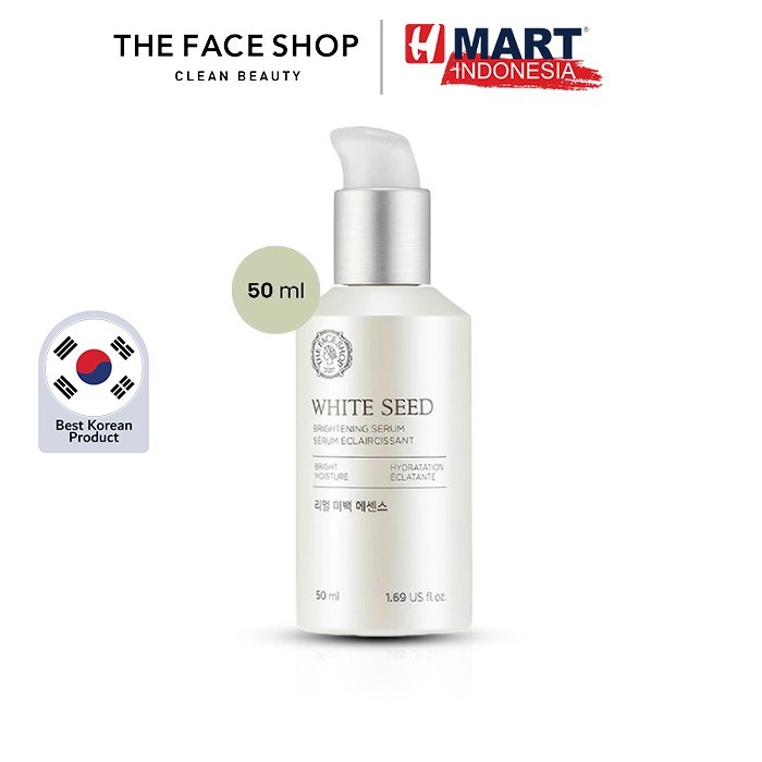 

The Face Shop White Seed Brightening Serum - Mencerahkan, Meratakan Warna Kulit, Menghidrasi Dan