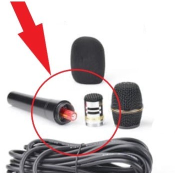 spool mic Condenser 16mm spol Microphone Condenser 16mm