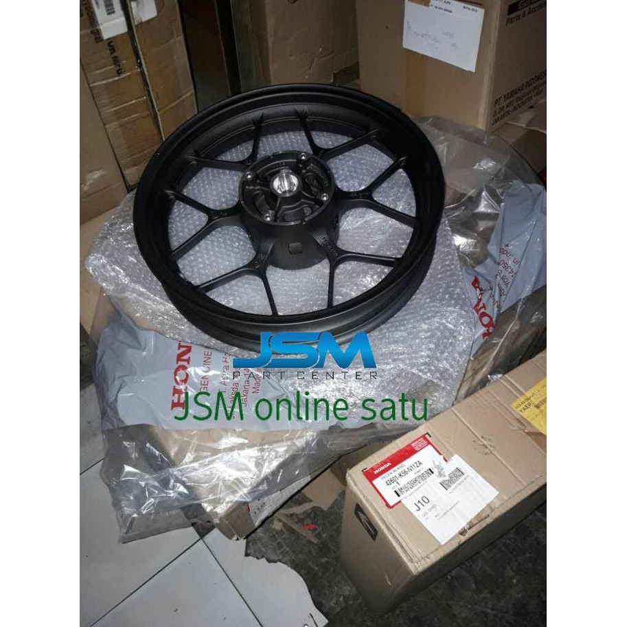 VELG BELAKANG GTR150 VELK RACING SUPRA GTR150 PELEG HONDA SUPRA GTR
