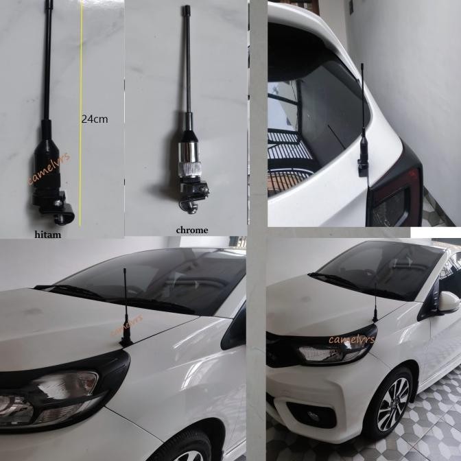 Antena VARIASI mobil jepit kap mesin/ bagasi pintu belakang