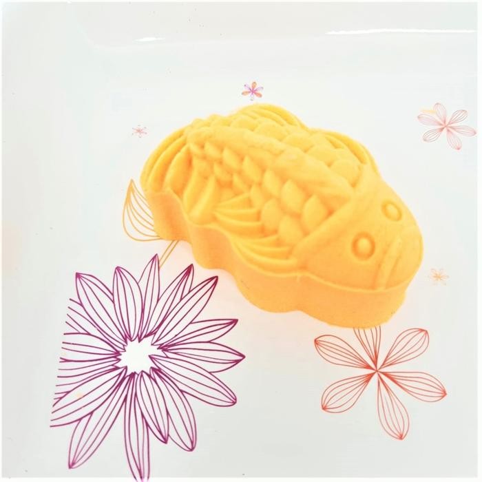 

READY CETAKAN KUE BULAN (50GR) MOONCAKE PRESS (1PC) MOLD PREMIUM-GOLD FISH