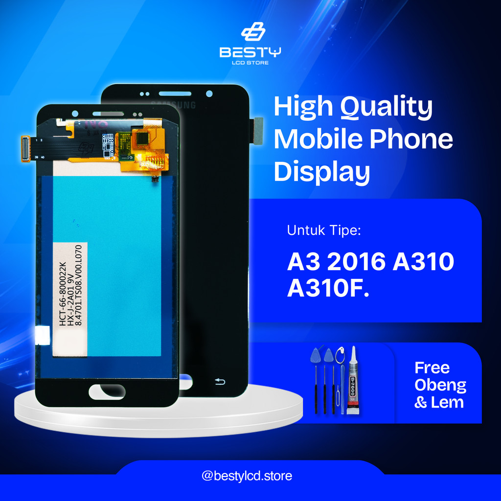 Lcd Samsung A3 2016 A310 A310F Full Set