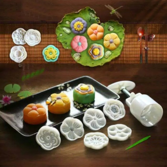 

TERMURAH CETAKAN KUE MOONCAKE MOTIF BUNGA