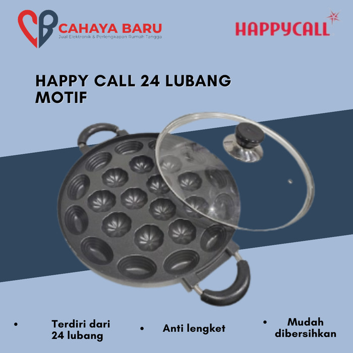 

TERLARIS CETAKAN KUE HAPPY CALL 24 LUBANG MOTIF