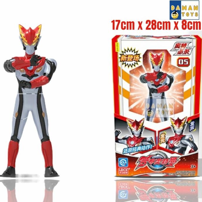 Promo ultraman ultraman ultraman figure taiga zero geed rosso z tiga blu ori COD