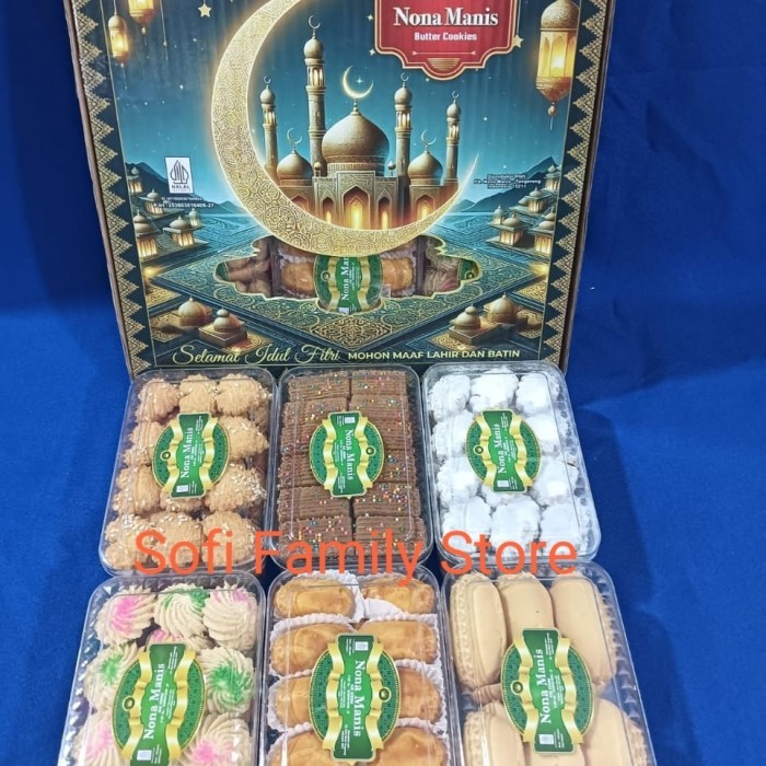

New! Kue Lebaran / Paket Kue Lebaran Nona Manis Idul Fitri